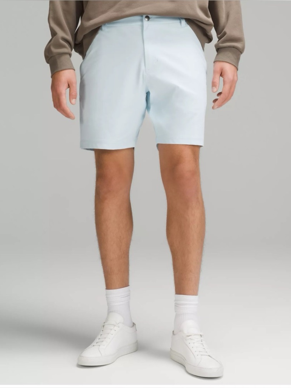 Lululemon ABC Classic-Fit Short 7" *Warpstreme Blue Flat Front Shorts
